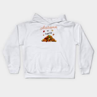 Autumn is here Kids Hoodie